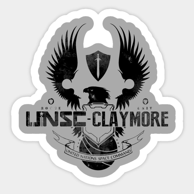 Claymore Clan Sticker by keekun21